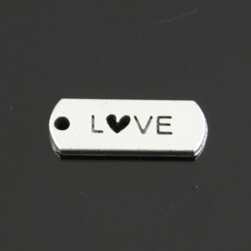 10 шт. брелоки forever faith hope brave love blessed believe dream бесстрашные для всей семьи 2х8 мм