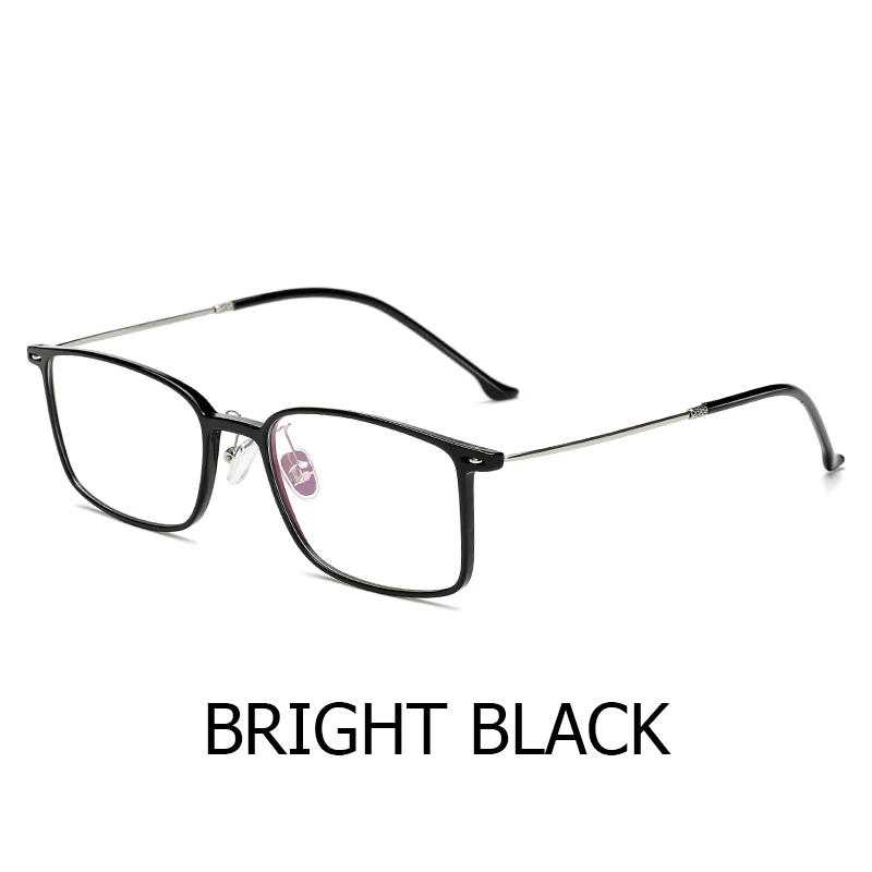 C1 bright black TOEXPLORE ore модные очки для мужчин для женщин рамка Винтаж ретро-очки TR90 оправа оптические очки для чтения миопическая линза брендовый дизайнер - Цвет оправы: C1 bright black