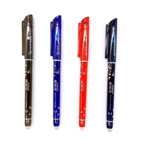 4 colors for choose kawaii erasable pen 0 5mm writing drawing gel ink pen school office supplies stationery student pen gift