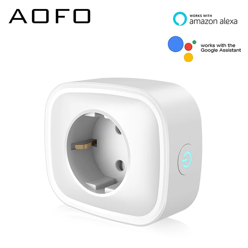 Умная Мини-розетка работает с Amazon Alexa Google Assistant IFTTT не требуется концентратор