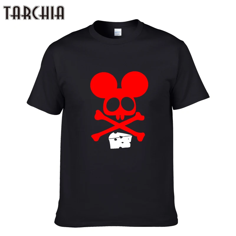 TARCHIA Новинка 2021 модная мужская футболка брендовая одежда повседневные Забавные