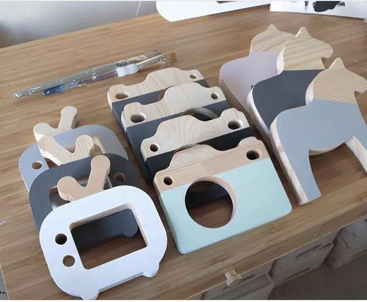 Декоративная фигурка INS деревянная игрушка для камеры моделирующий декор