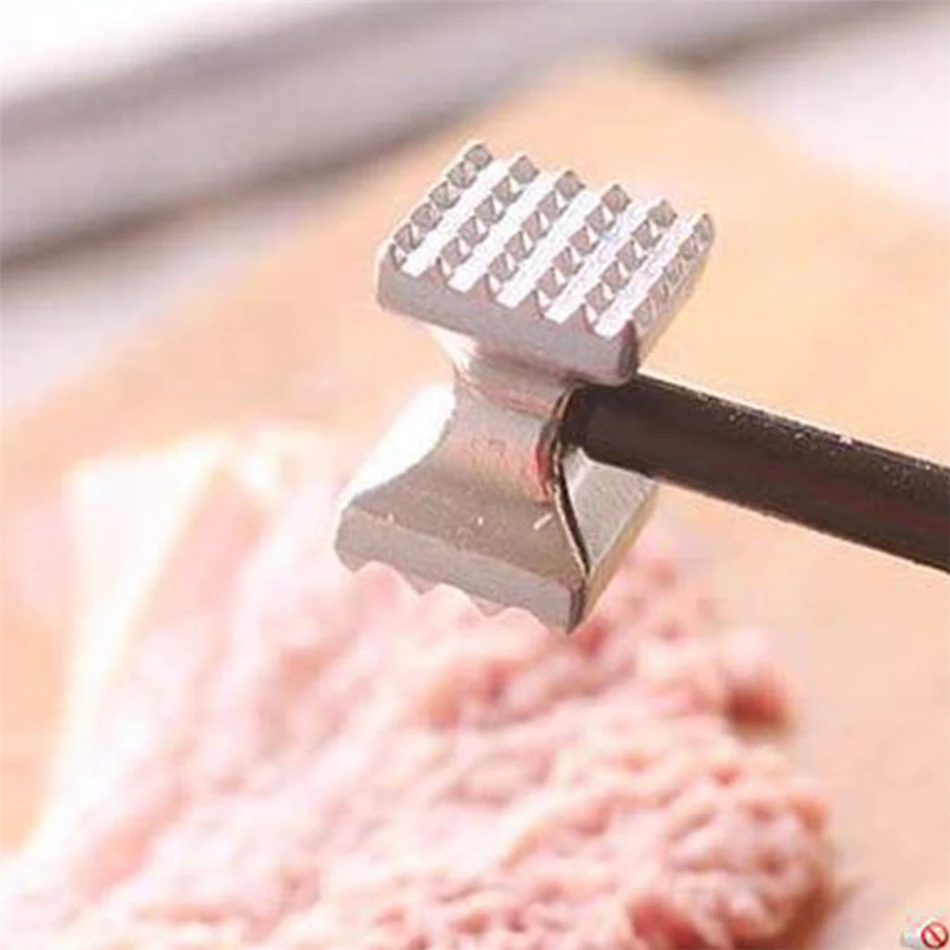 

1PC High Quality Aluminum Alloy Loose Tenderizers Meat Hammer Pounders knock-sided for Steak Pork Kitchen Tools