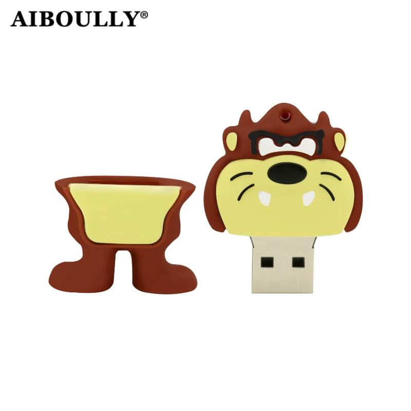 AIBOULLY Usb 2,0 флешки Лев 64 Гб usb-накопитель, Usb флешка флеш-накопитель мини-Подарок 32 ГБ 16 ГБ 8 ГБ 4 ГБ