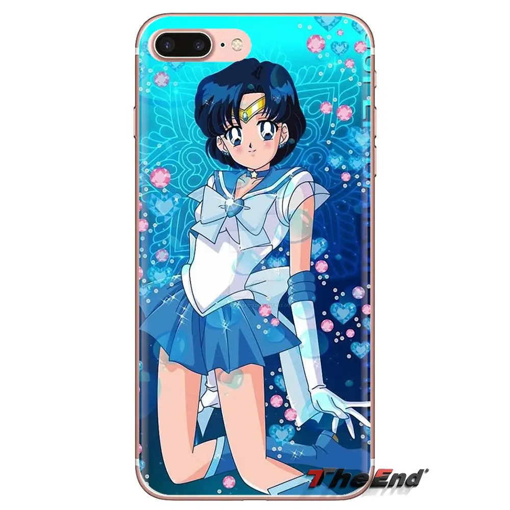 Сейлор Мун Меркурий для huawei G7 G8 P7 P8 P9 P10 P20 P30 Lite Mini Pro P Smart плюс 2017 2018 2019 сотовый Чехол