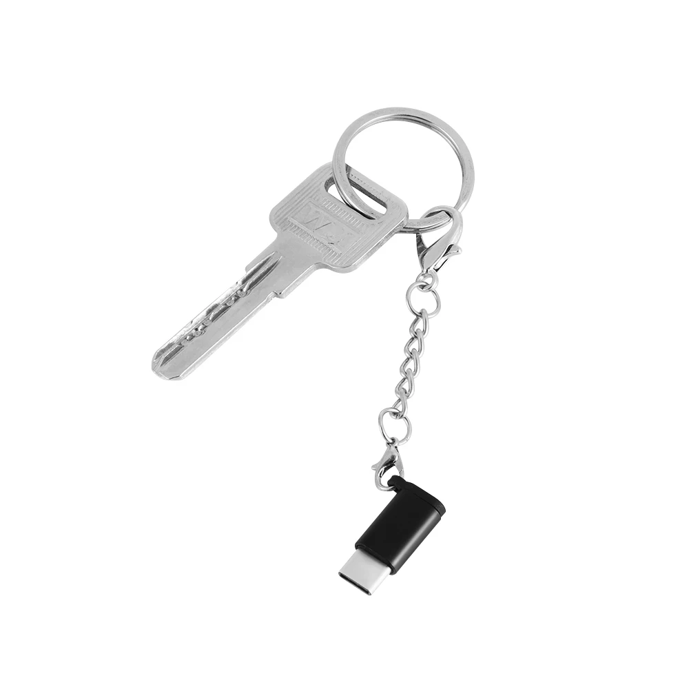 Переходник для смартфонов Huawei Android прочный переходник ключей Type C OTG Micro USB женский
