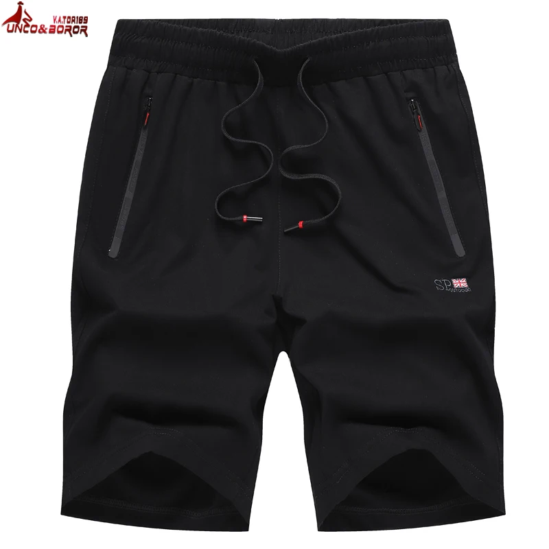 Мужские шорты размера плюс L ~ 8XL летние модные мужские пляжные 100% хлопок вязаные