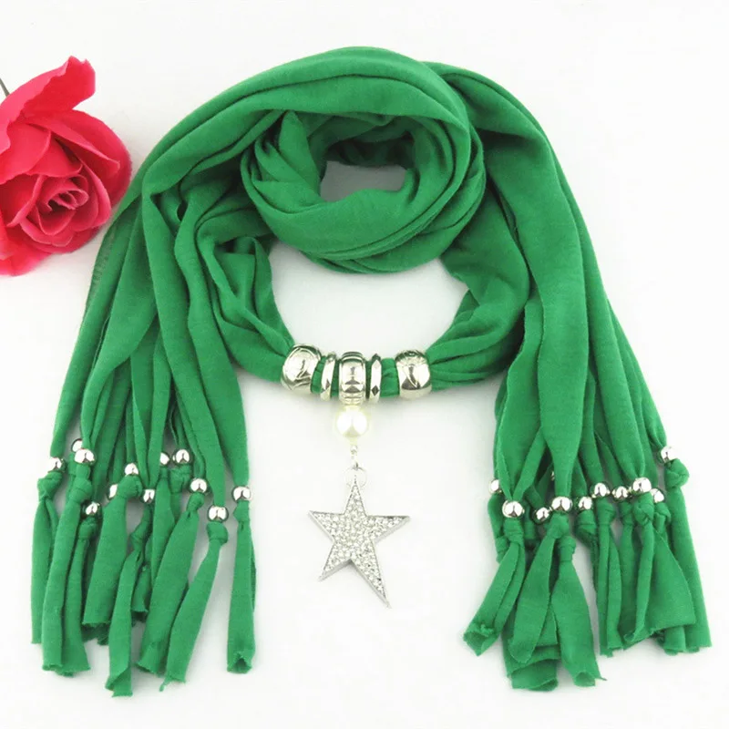 Женский шарф LaMaxPa с подвеской Элегантные украшения|pendant scarves|scarf jewelry pendantswomen designer