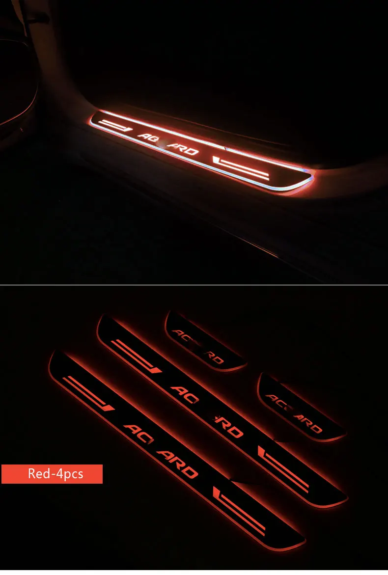 Для honda accord 10th стример педаль светодиодный порог Добро пожаловать педали Аксессуары