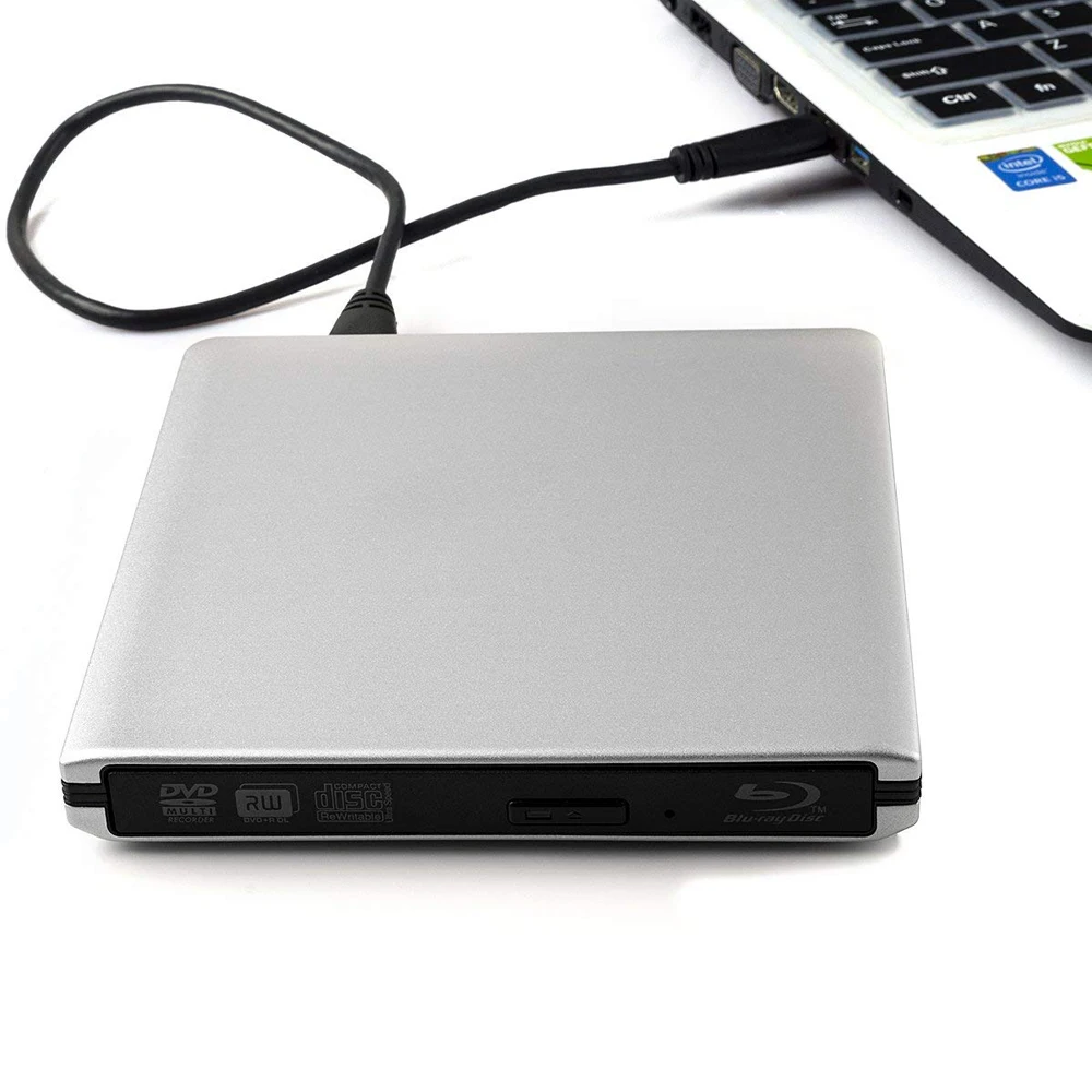 Bluray USB 3 0 Внешний Оптический привод DVD горелка BD ROM Blu Ray плеер для Asus Samsung Acer Dell