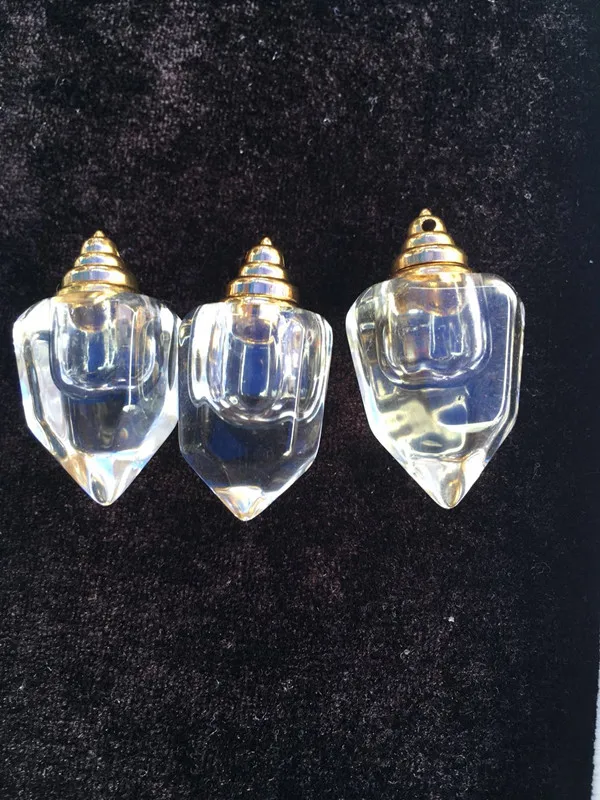 

Natural white crystal necklace pendant,Perfume bottles and crystal bottles pendant, fashionable men's and women's style