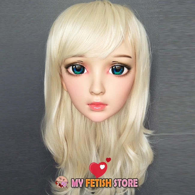 (Ya 02)Gurglelove Женщины Милая девочка каучуковые полуголовы Kigurumi BJD Маска Косплей