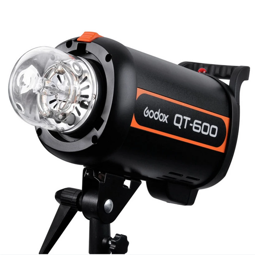 Студийная Стробоскопическая фотовспышка Godox QT 600 Вт лампа 600WS HSS 1/5000s для