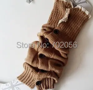 Рисунок 6 - Длинные однотонные кружевные гетры на пуговицах