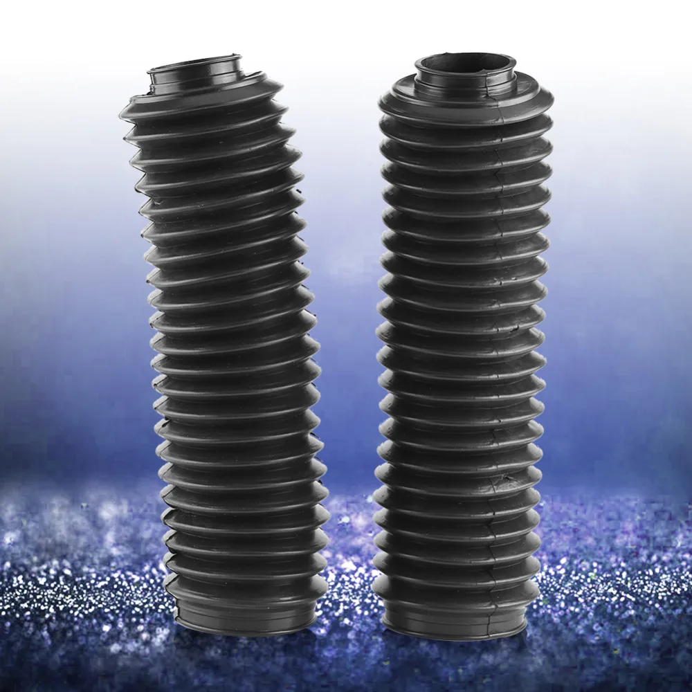 1 пара черные мотоциклетные сапоги на переднюю вилку с резиновой втулкой для CQR ATV