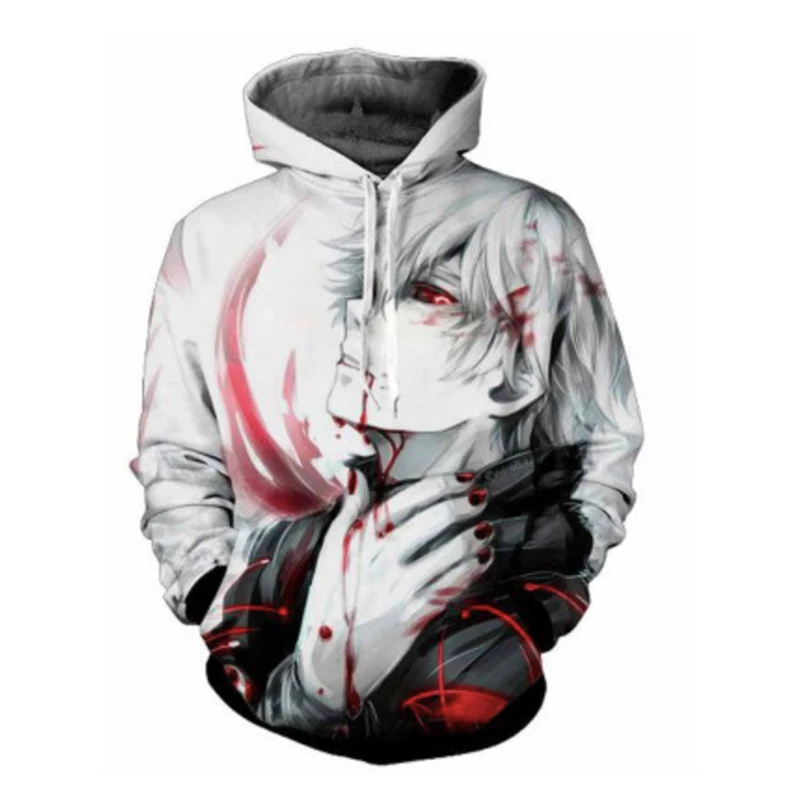 Аниме Tokyo Ghoul Костюмы для косплея Кен Толстовки канеки 3D принт обувь повседневной