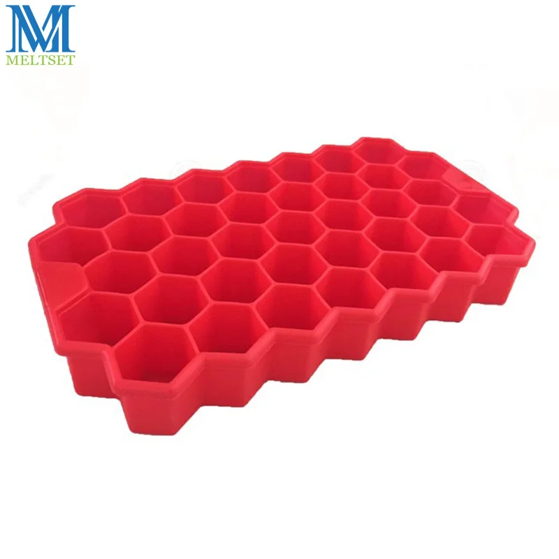 Сотовая силиконовая форма для мороженого сделай сам кубики льда лоток