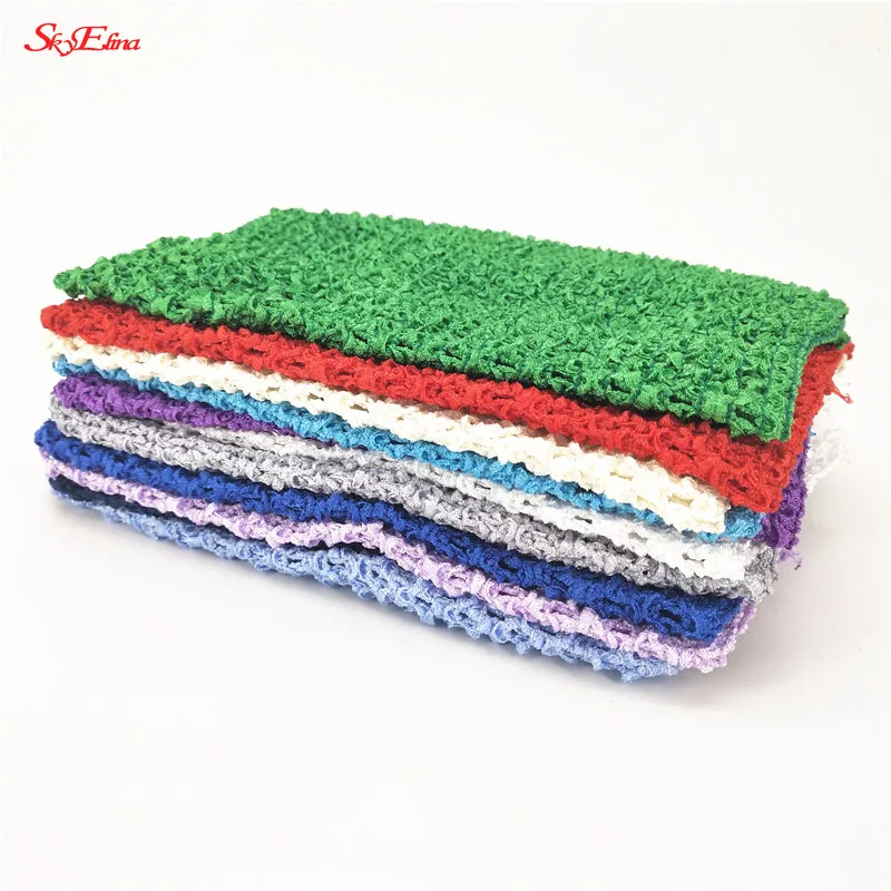 Детские Тканевые вязаные повязки на грудь для девочек 9 дюймов 20 х22 см топы-пачки