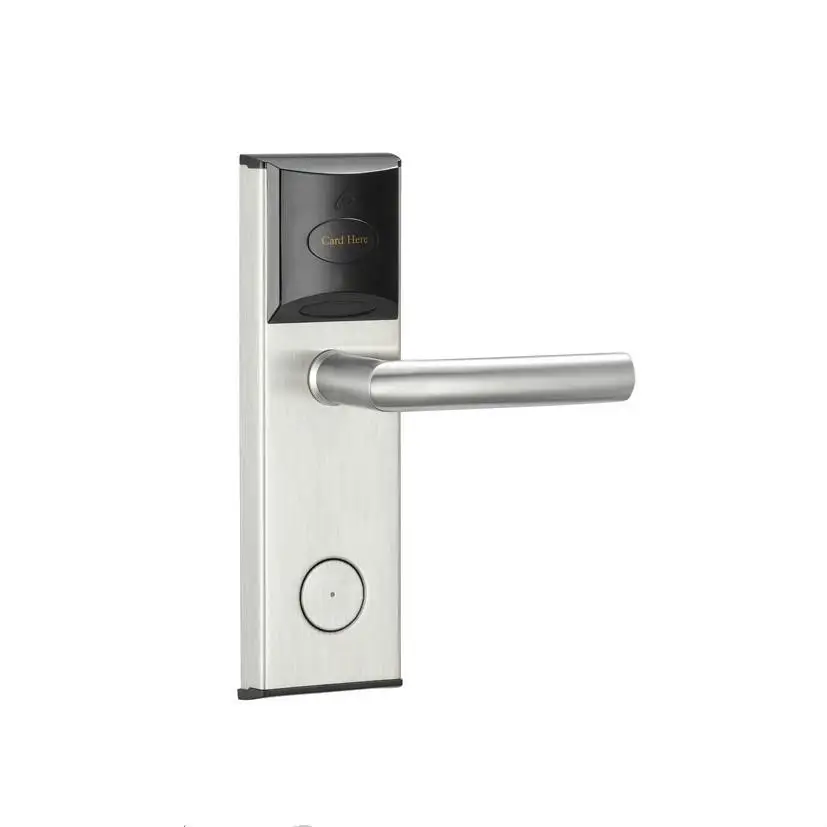 Из нержавеющей стали смарт Keyless цифровой электронный, для смарт-ключей ридер гостиничная дверь замки для системы бесплатное программное обеспечение - Цвет: Серебристый