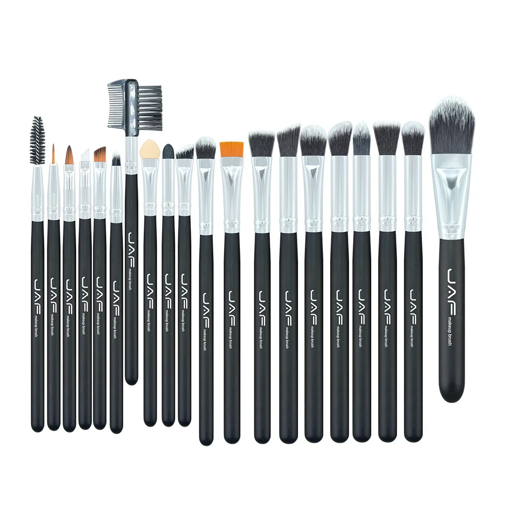 20 pcs Makeup Brush set Kit Tools Professional Foundation Eye Shadow Eyeliner Lip Eyebrow Concealer Contoure Blending Make-up | Красота и