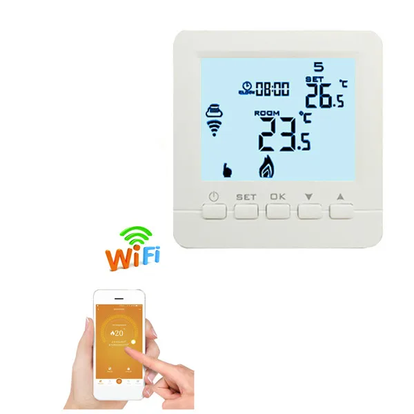 Программируемый термостат с подогревом WiFi 3A 110 V 230 App контроль температуры