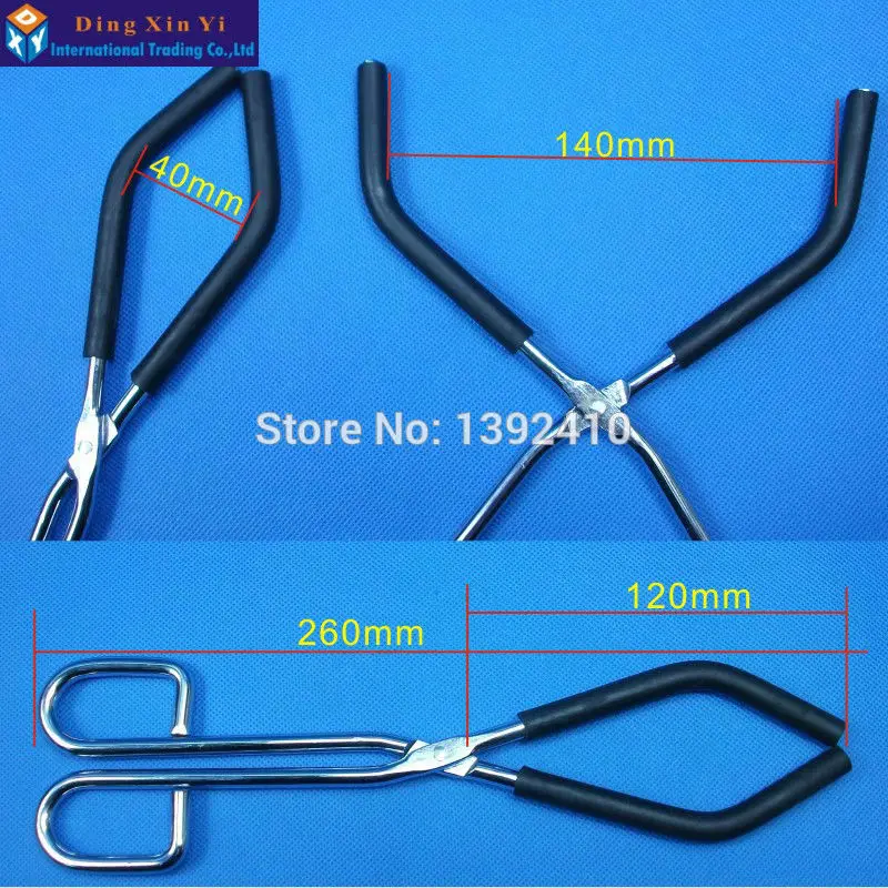 Free shipping 0-140mm beaker Clamp 260mm Length lab holder clamp chromed | Канцтовары для офиса и дома