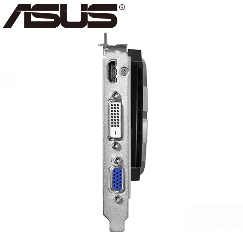 ASUS видео карта оригинальный GTX 750 1 ГБ 128bit GDDR5 Видеокарты для NVIDIA GeForce GTX750 HDMI DVI