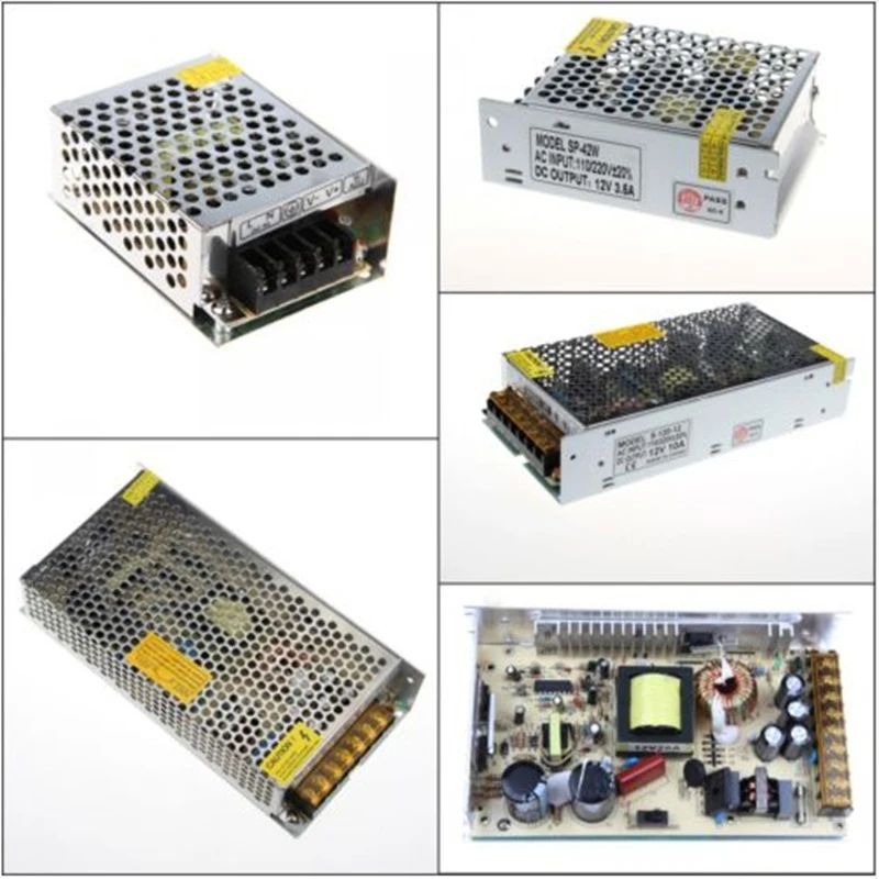 AC110V 220 V постоянного тока до DC5V 12 24 1A 2A 3A 5A 10A 15A 20A 30A 50A сплиттер адаптер драйвер