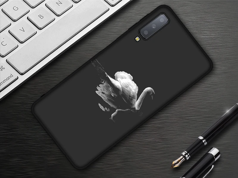 EiiMoo силиконовый чехол для телефона для samsung Galaxy A7 чехол A750F мультяшный тонкий мягкий чехол для samsung Galaxy A7