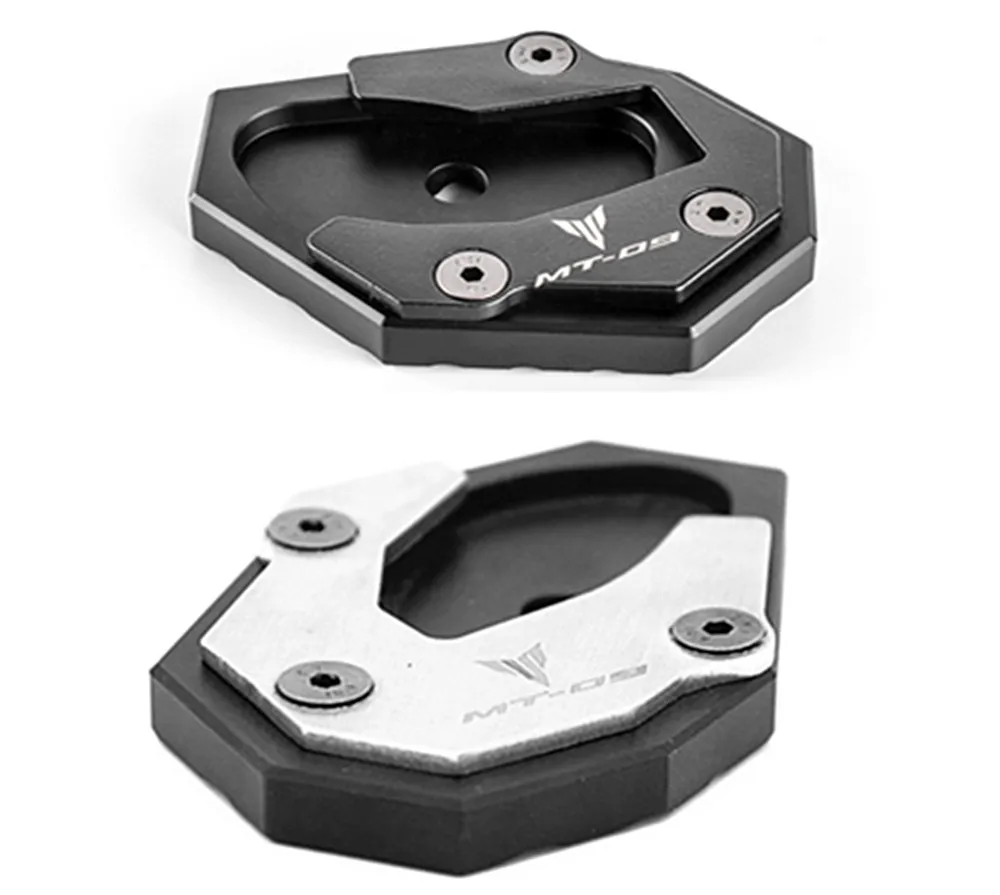 CNC сторона подставки подставка удлинитель пластина для YAMAHA MT 09 FZ Tracer 2014 2015 2016