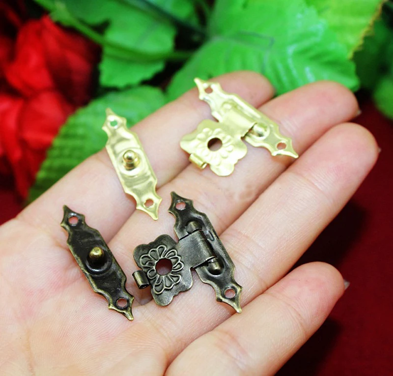 На Складе 30*18 мм Подарочные коробки Оборудования Деревянный ящик hasp Шкатулка