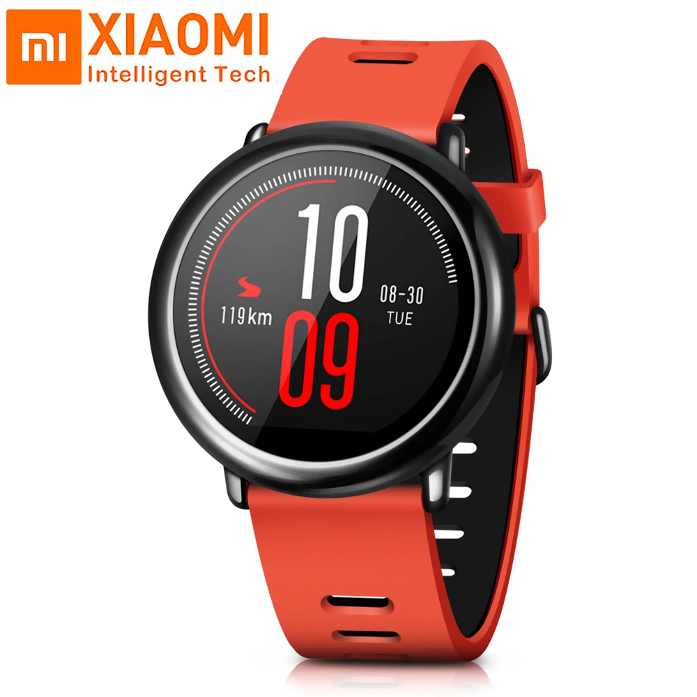 Глобальная версия Amazfit Pace Смарт-часы Huami Amazfit подключение Смарт-часы Bluetooth gps умный монитор сердечного ритма шагомер