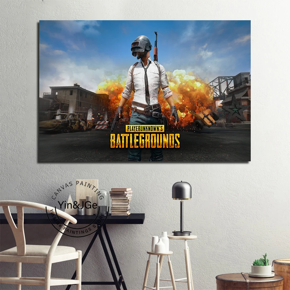1 шт. Pubg стимулирует поле битвы видео игры постер настенные картинки для