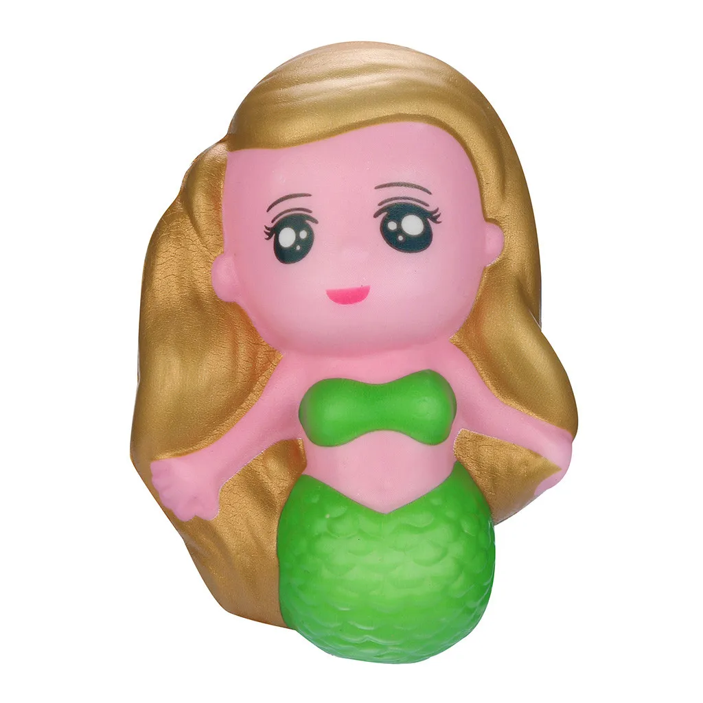 Крем Русалочка Squishies Kawaii медленно восстанавливающий крем с ароматизированным