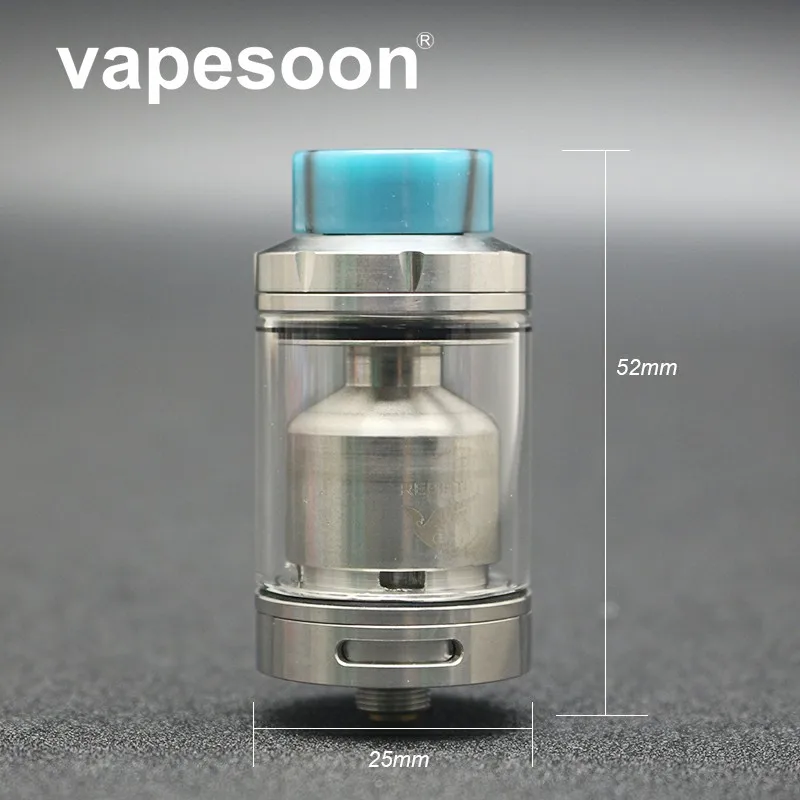 Высокое качество Rebirth RTA бак с 2 постами построить палубу электронная сигарета