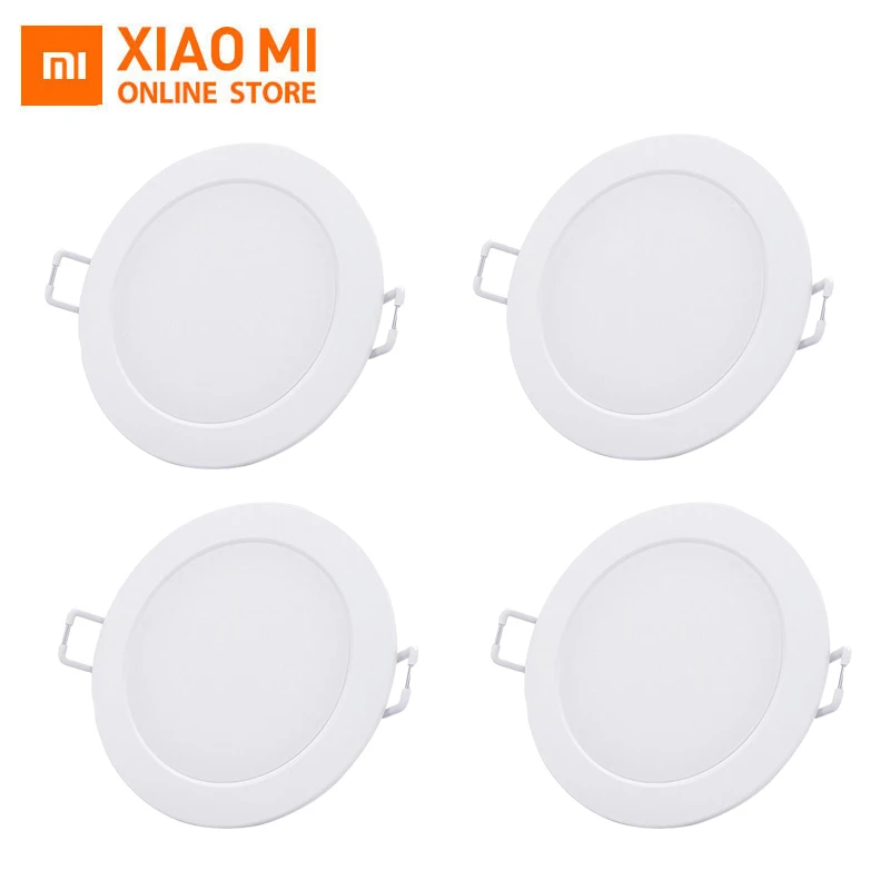 Xiao mi jia Интеллектуальный светильник Wifi работа с mi home App умный пульт дистанционного управления белый и теплый светодиодный регулируемый Интеллектуальный Lig