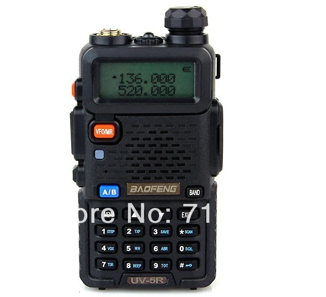 Рация BAOFENG 2 шт. 5 Вт 136 174/400 520 МГц два диапазона УВЧ/УКВ портативная двухсторонняя