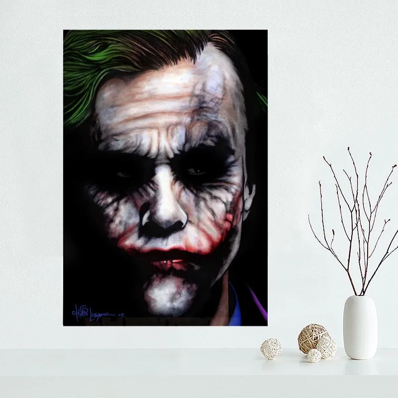 Пользовательская картина Heath Ledger на холсте художественный принт плакат стену