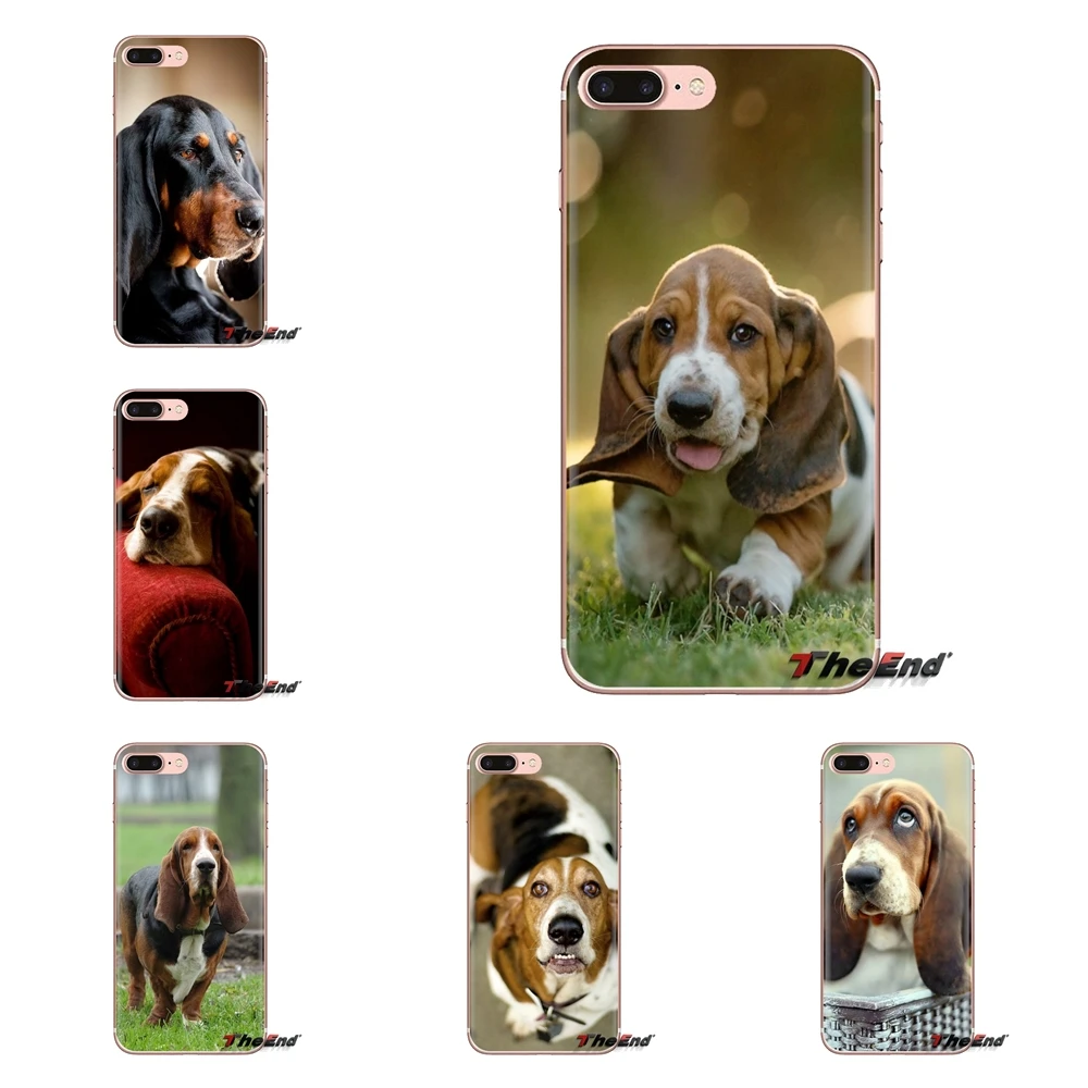 TPU Shell Covers I Love My Basset Hound dog puppies For Xiaomi Mi4 Mi5 Mi5S Mi6 Mi A1 A2 5X 6X 8 9 Lite SE Pro Max Mix 2 3 2S |