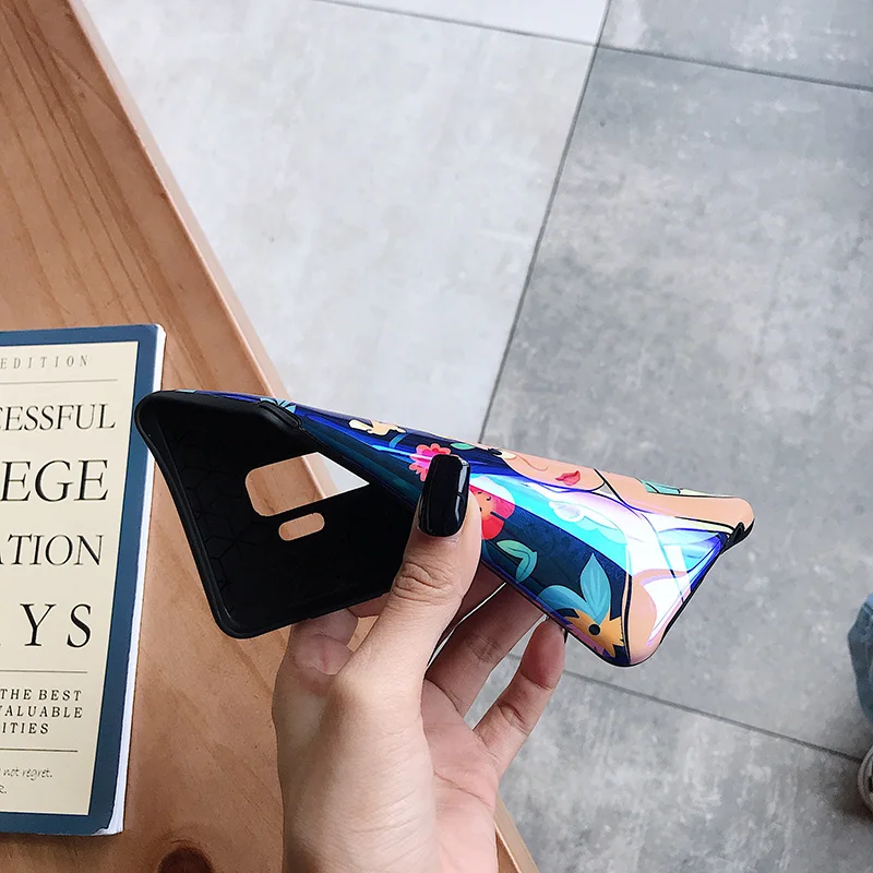 YHBBCASES для samsung S10 случае Симпатичные Алиса Блестящий телефон Обложка Galaxy S8 S9 плюс