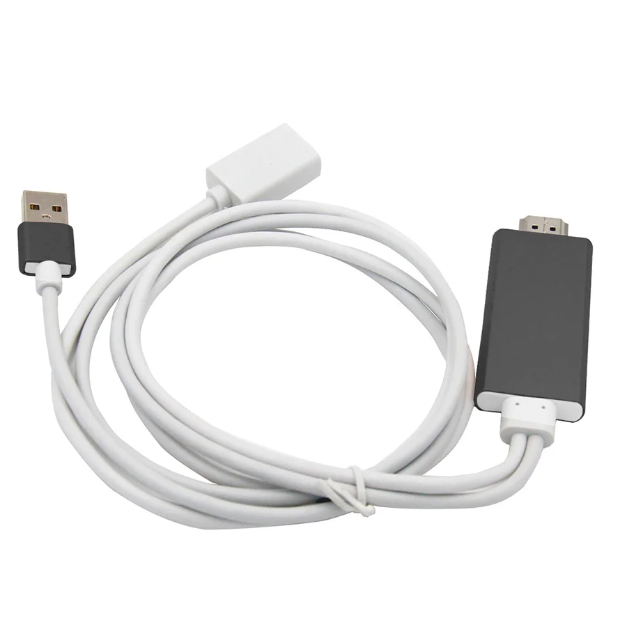 1080P Full HD Поддержка проектора с HDMI выходным интерфейсом I6 Plug And Play поддержка телефонных устройств подключение ТВ длина 2 м кабель