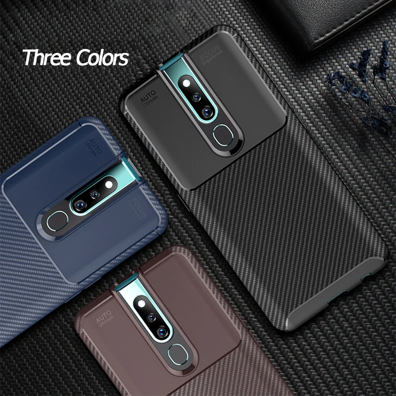 Для Reno 6 47 'для OPPO R17 F11 Pro ультра тонкий чехол из углеродного волокна Мягкий