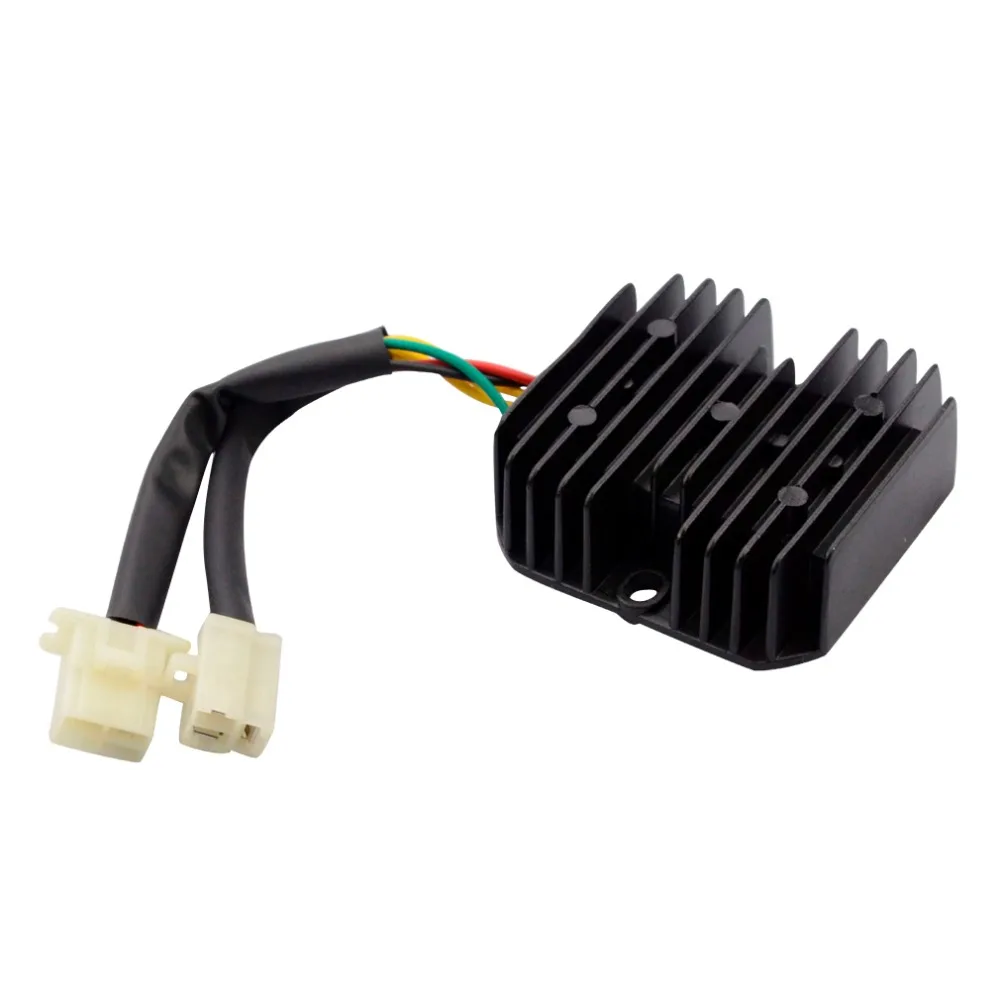 GOOFIT 6 Pin 12V регулятор напряжения Выпрямитель для Honda Elite CH150 CH150D Скутер ATV H055