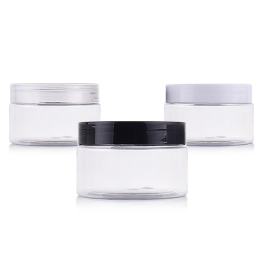 10 шт. пустые банки для крема контейнеры домашних животных 100 г пластиковый