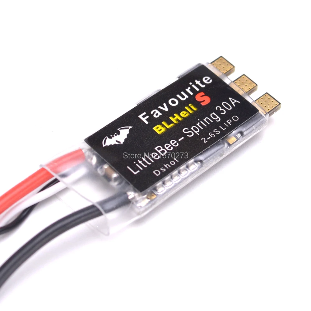 FVT LITTLEBEE BLHeli s SPRING 30A ESC 2 6S поддерживает Мультикоптер Mulitshot DSHOT Oneshot42 OneShot125 для FPV