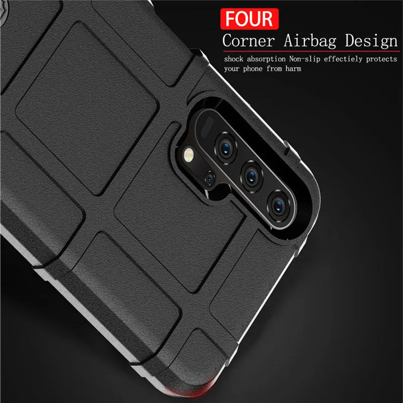Силиконовый чехол для Huawei Honor 20 Pro V20 Nova 5t роскошный прочный защитный мягкая
