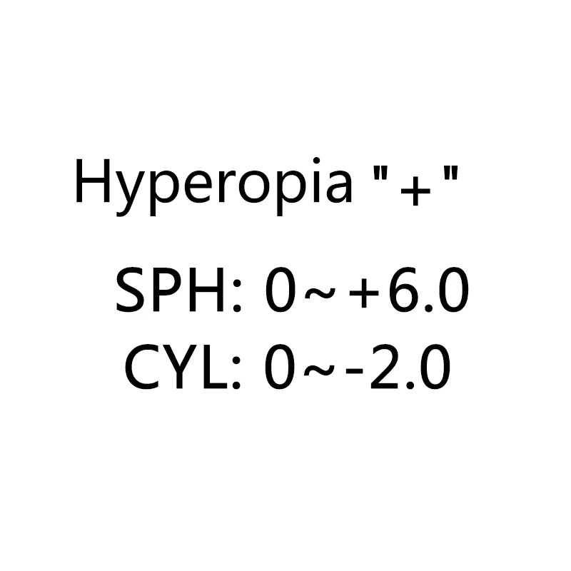 Hyperopia OVZA 1,56 анти-синий свет очки рецептурные линзы при близорукости могут настроить Асферические УФ-защитные линзы близорукость CR39 - Цвет линз: Hyperopia