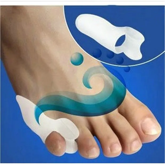 Медицинский корректор вальгусной деформации пальцев ног силикагель 100%