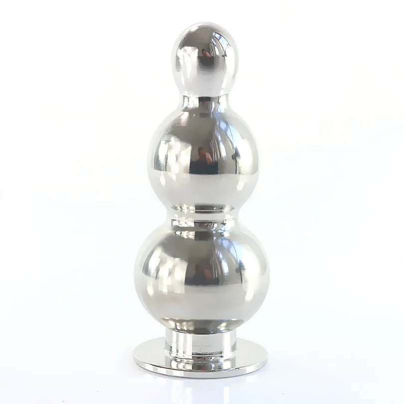 Анальная пробка из нержавеющей стали тяжелые анальные шарики большая дилатадор