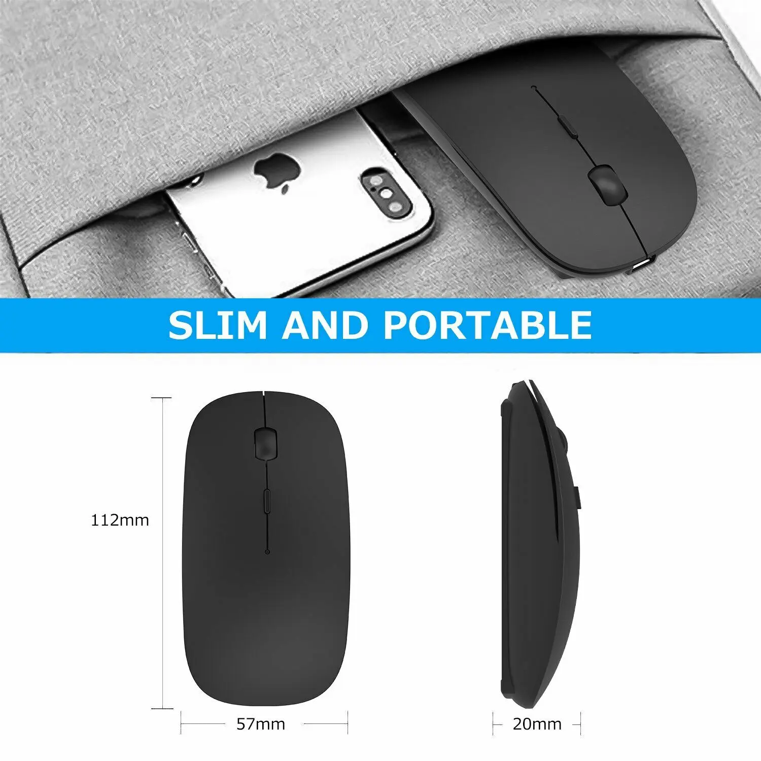 2 4 ГГц Беспроводная Bluetooth мышь для xiaomi mi портативная draadloze muis air/pro souris sans fil macbook